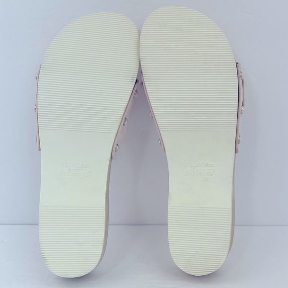 Dr SCHOLL’S ORIGINAL, WOMENS CLOG/SLIDE ON, WOODEN SOLE, SIZE 8, ADJT. TOP STRAP - Picture 16 of 16